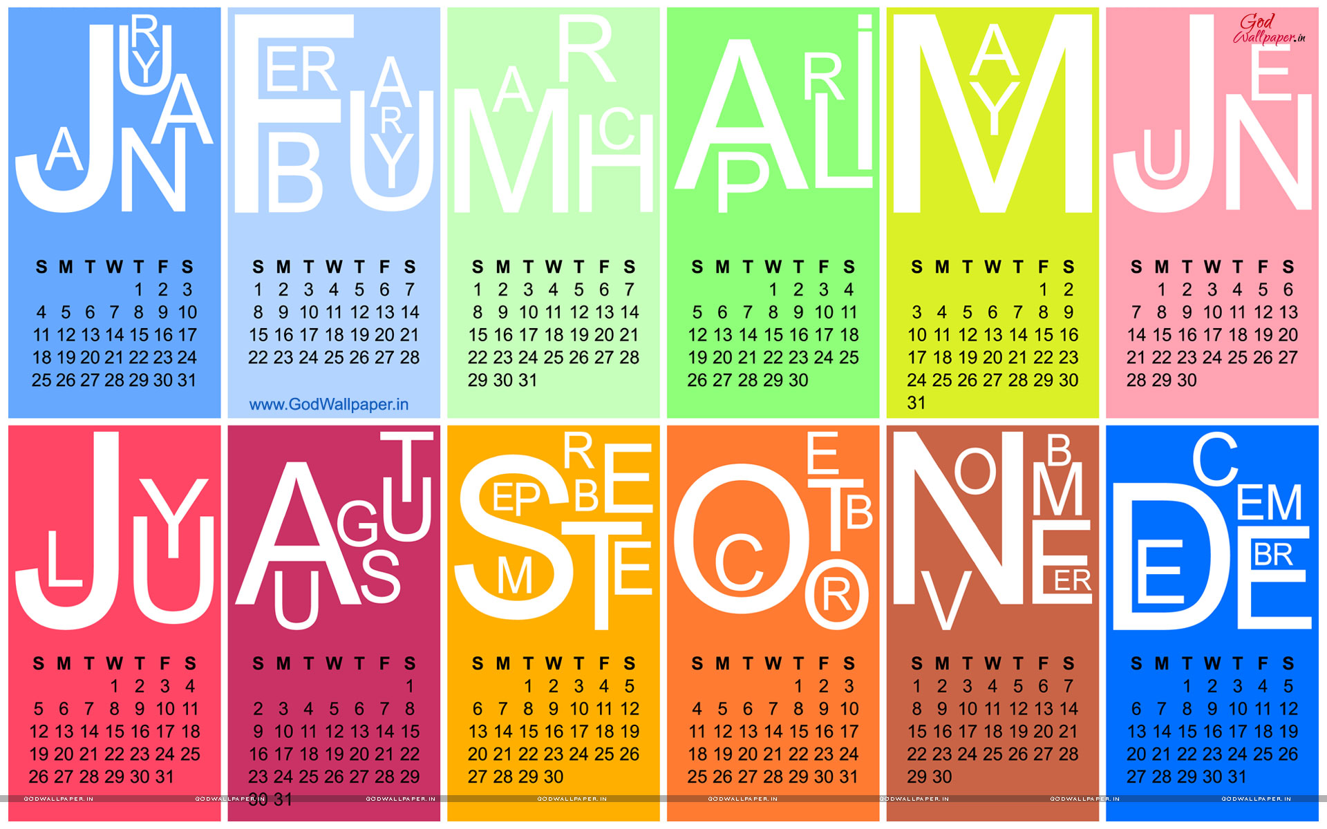 Desktop Calendar Wallpapers 2015 Free HD Download