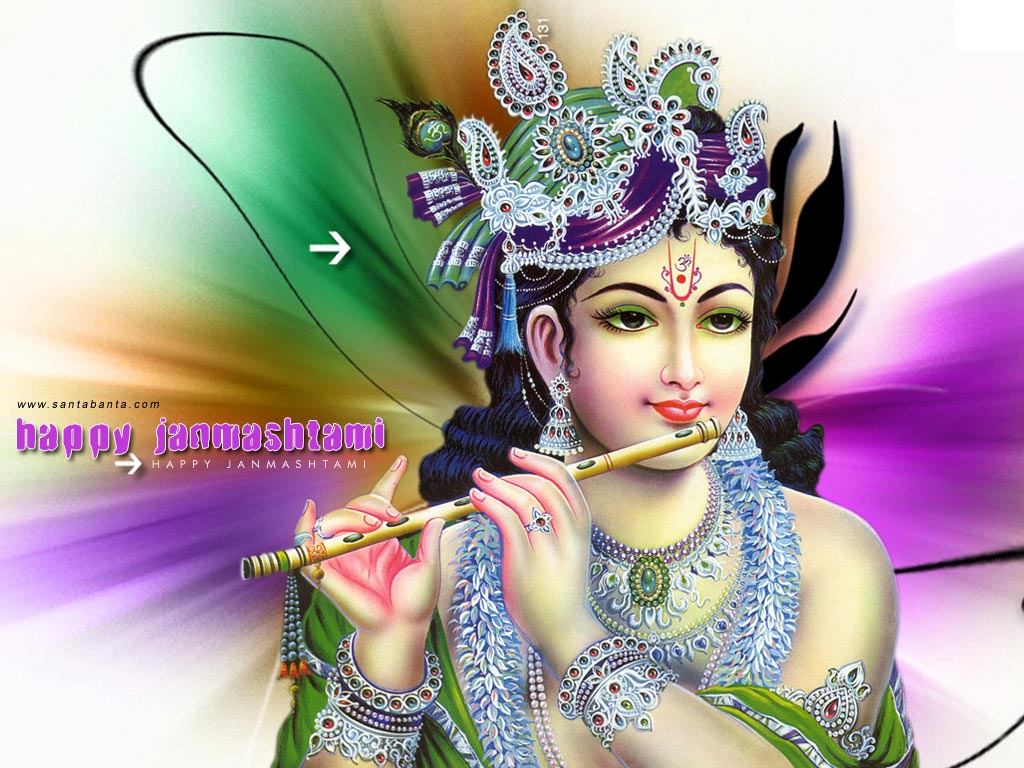 God Krishna Wallpaper for Desktop