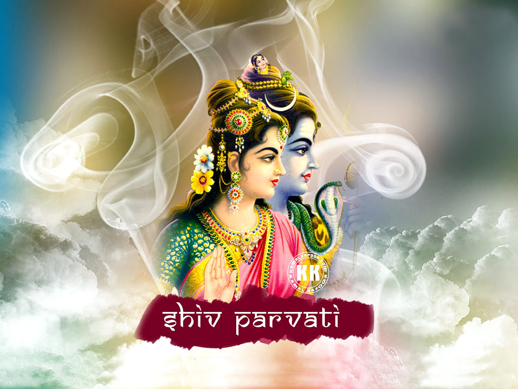 Free Wallpaper of Shiv Parvati Download