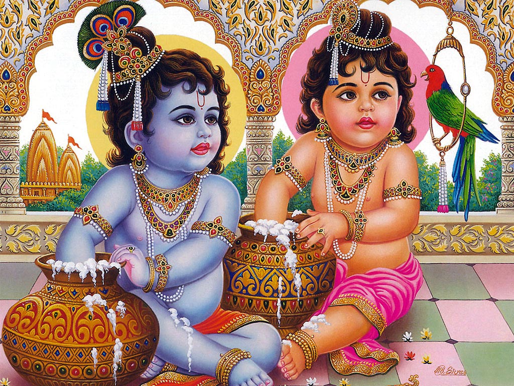 Cute Baby Krishna Wallpapers Download