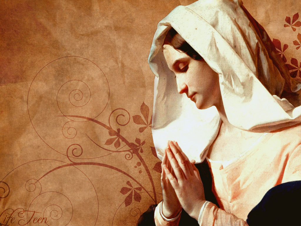 Jesus Mother Mary Wallpapers Download