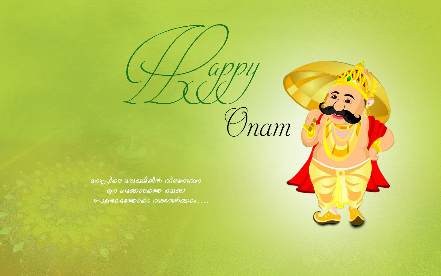 Happy Onam HD Wallpaper Free Download