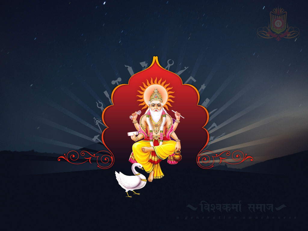 Baba Vishwakarma Ji Wallpaper for Desktop
