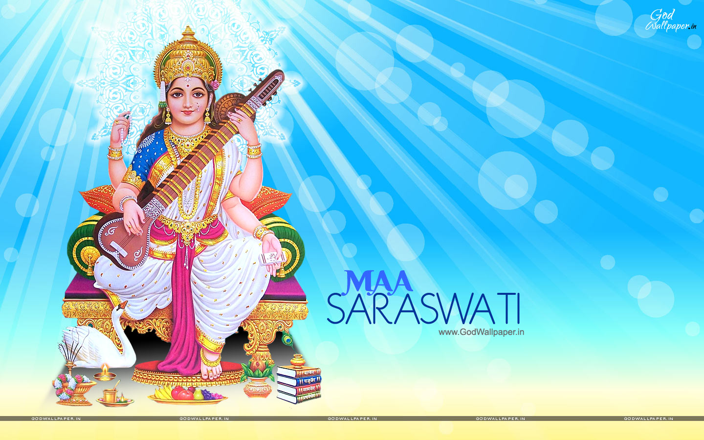Saraswati Devi Wallpapers Free Download